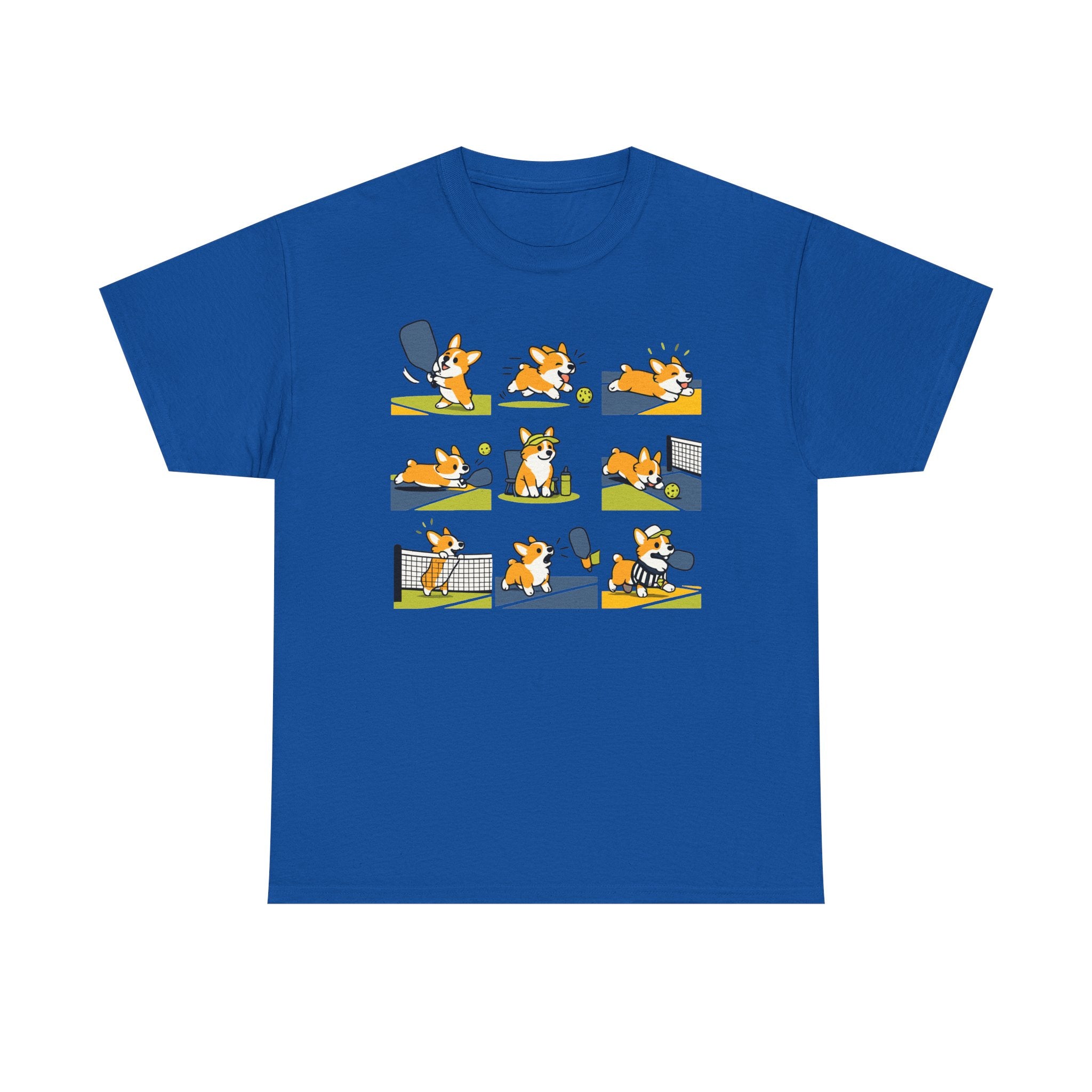 Corgi Pickleball Star T-Shirt