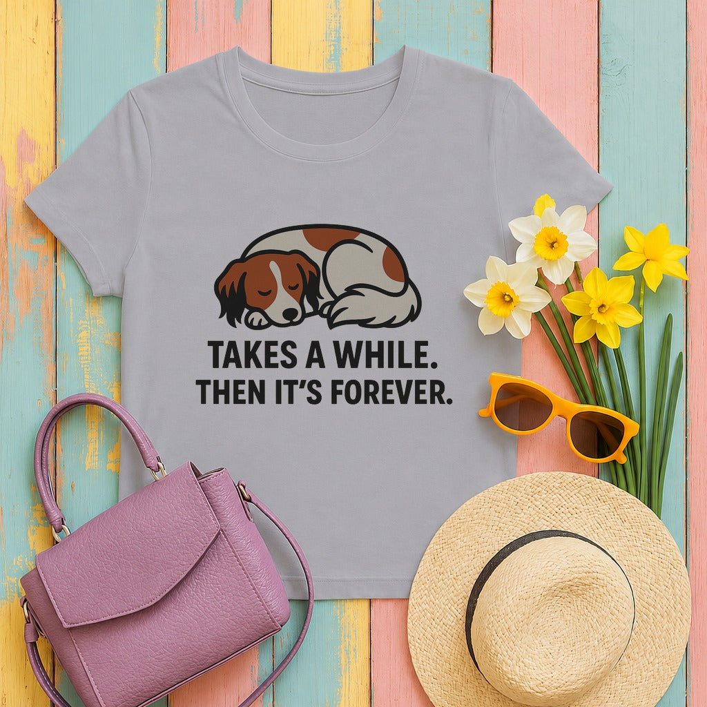 Kooikerhondje Takes A While Tee
