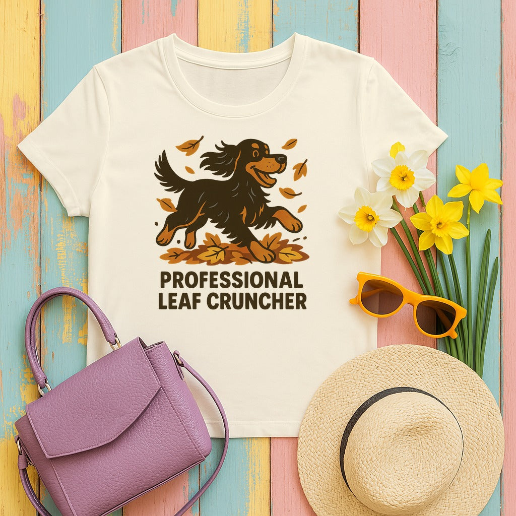 Gordon Professional Leaf Cruncher Tee in Natural