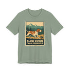 Bracco Italiano Chase Squirrels Tee
