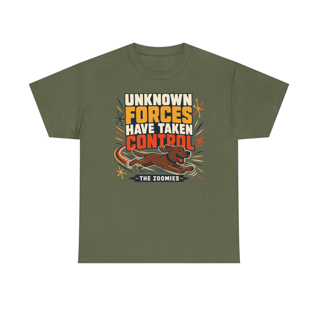 The Zoomies: Chocolate Lab T-Shirt