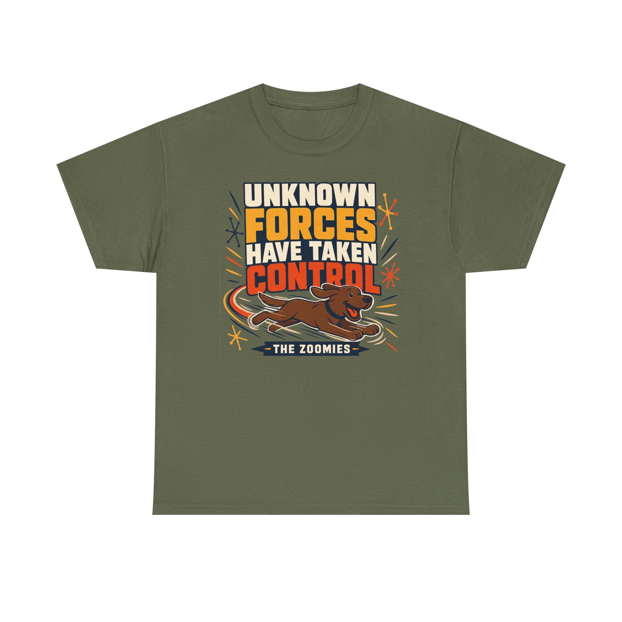The Zoomies: Chocolate Lab T-Shirt