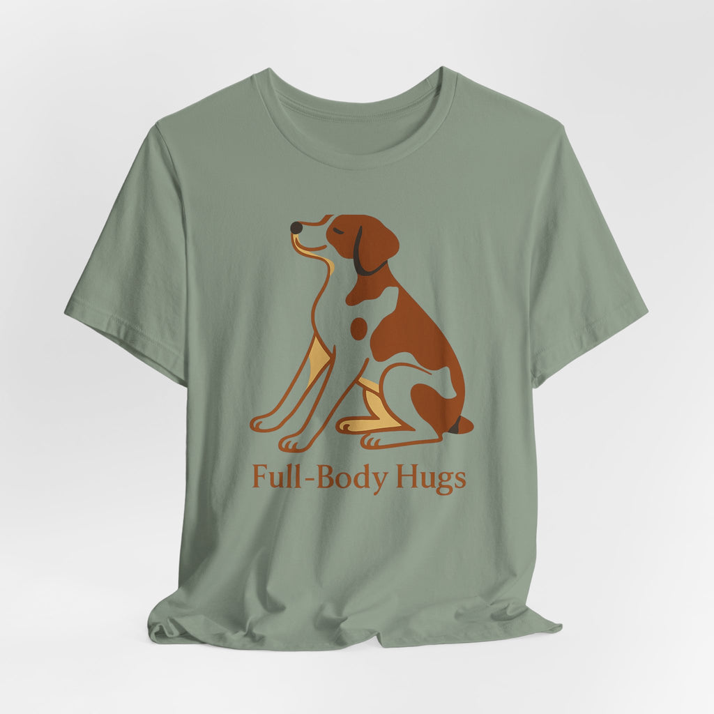 Brittany Spaniel Full-Body Hugs Tee
