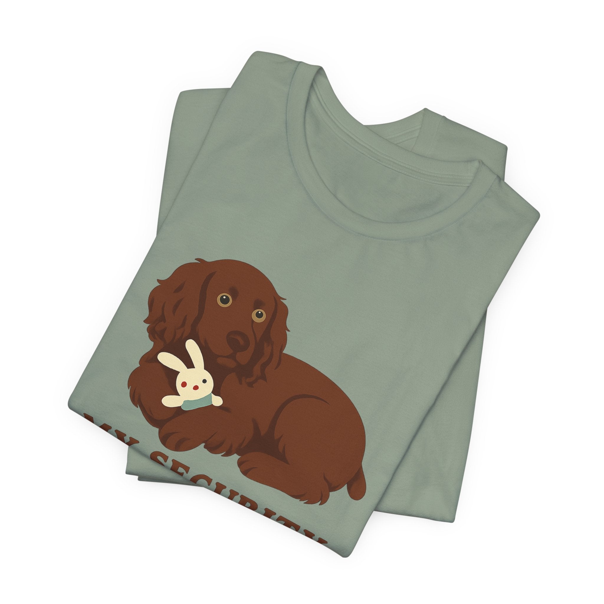 Boykin Spaniel Security Blanket Has a Squeaker Tee