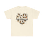 Shepherdaholic Heart German Shepherd T-Shirt