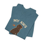 American Water Spaniel My AWS Loves Me You Not So Much Tee