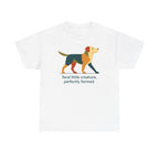 Feral & Formed Abstract Yellow Lab T-Shirt
