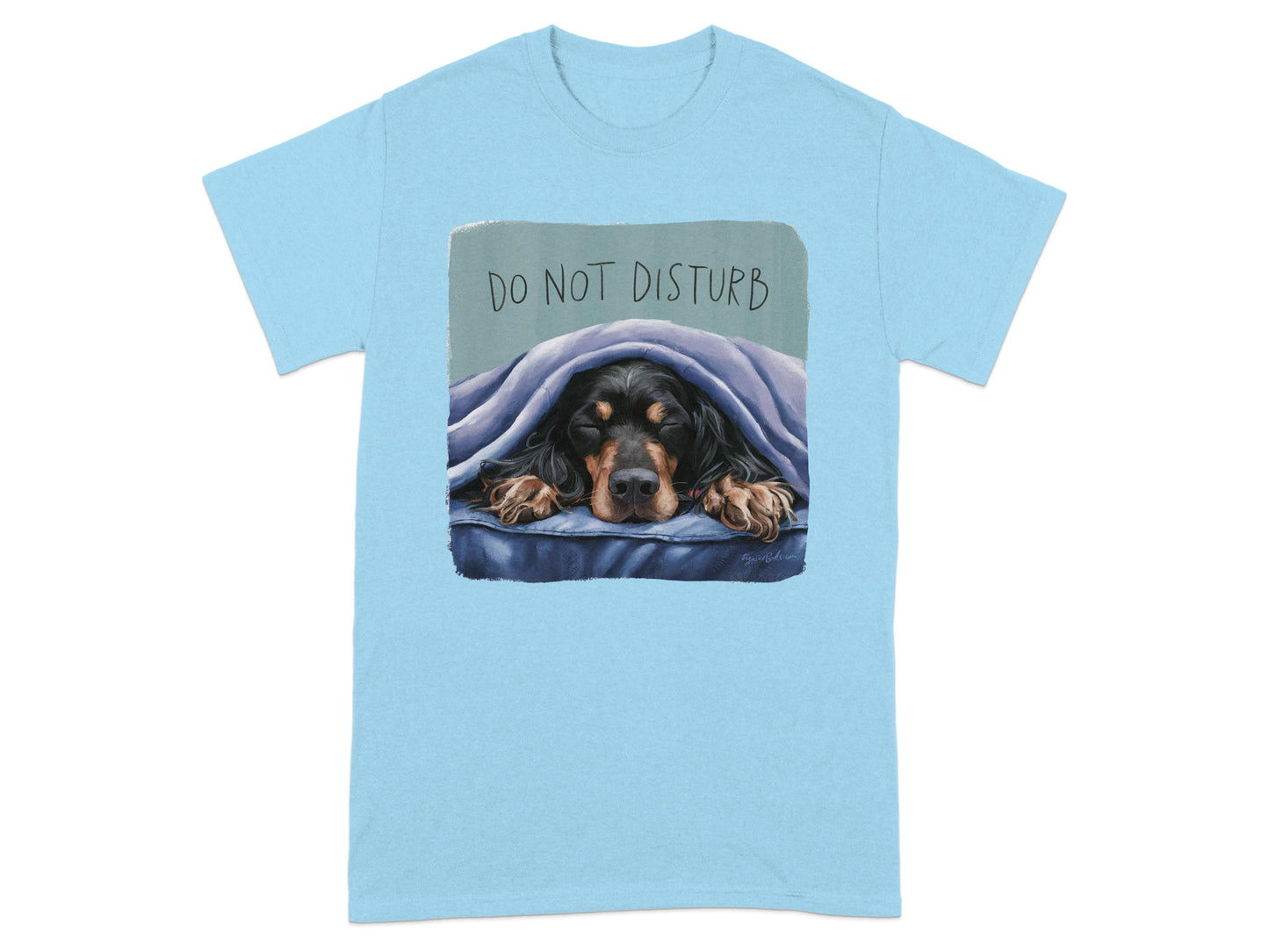 Do Not Disturb Sleeping Dog Graphic T-Shirt product type