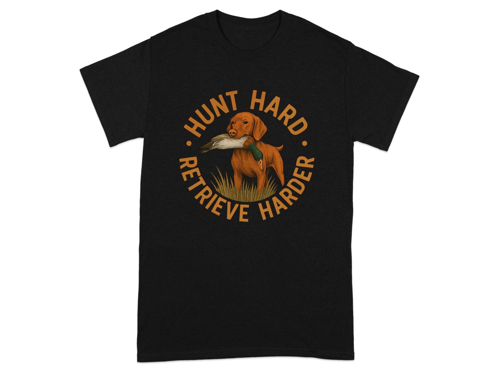 Hunt Hard Retrieve Harder Dog Graphic T-Shirt product type