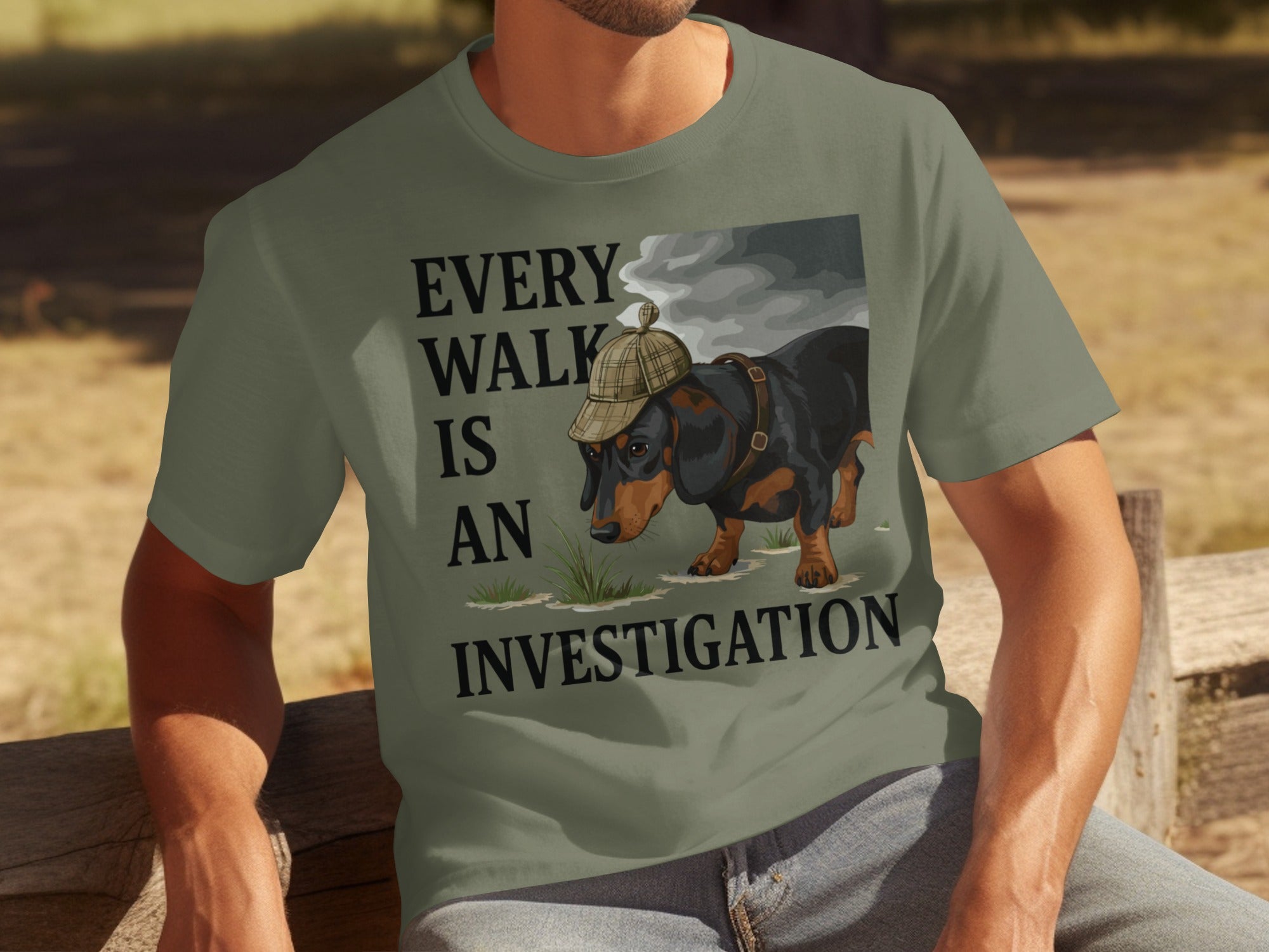 Every Walk is an Investigation T-shirt