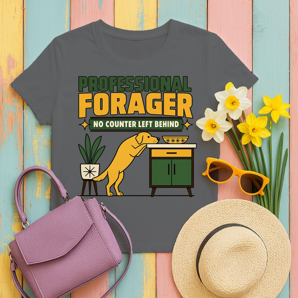 Professional Forager Labrador Retriever T-shirt in Graphite Heather