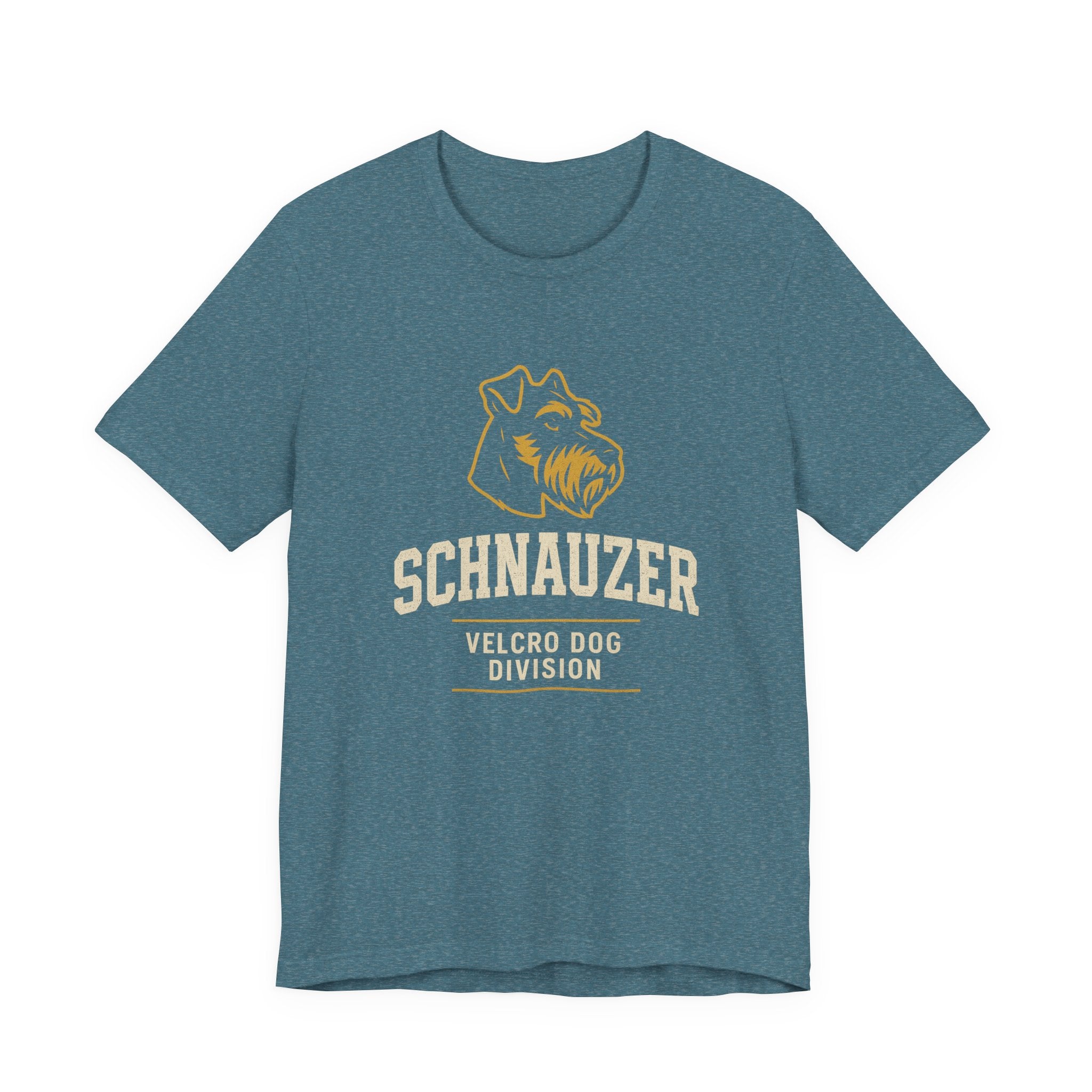 Schnauzer Velcro Dog Division T-Shirt