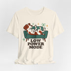 Brittany Spaniel Low Power Mode Tee