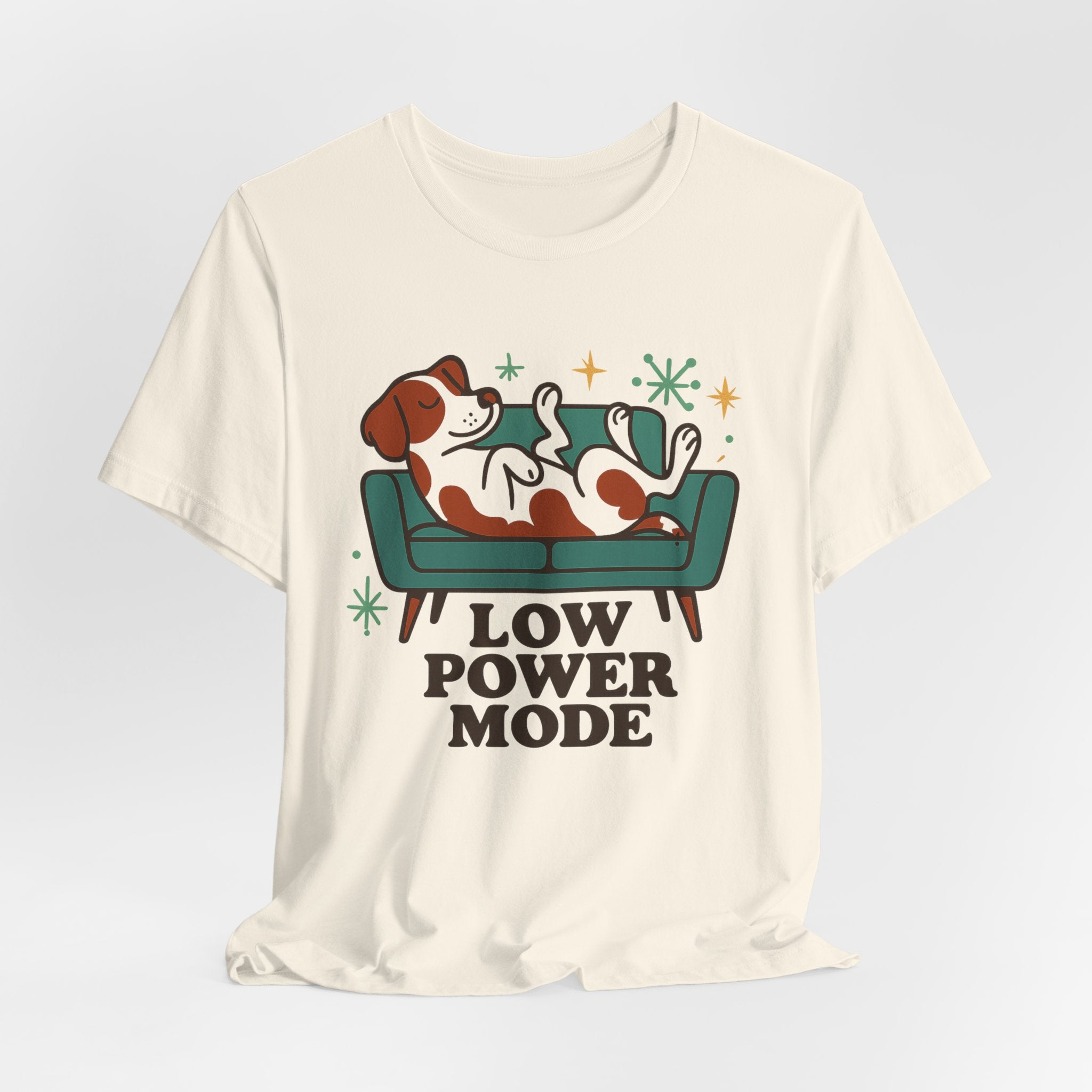 Brittany Spaniel Low Power Mode Tee