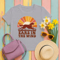 Irish Setter Ears in the Wind T-shirt in Athletic Heather