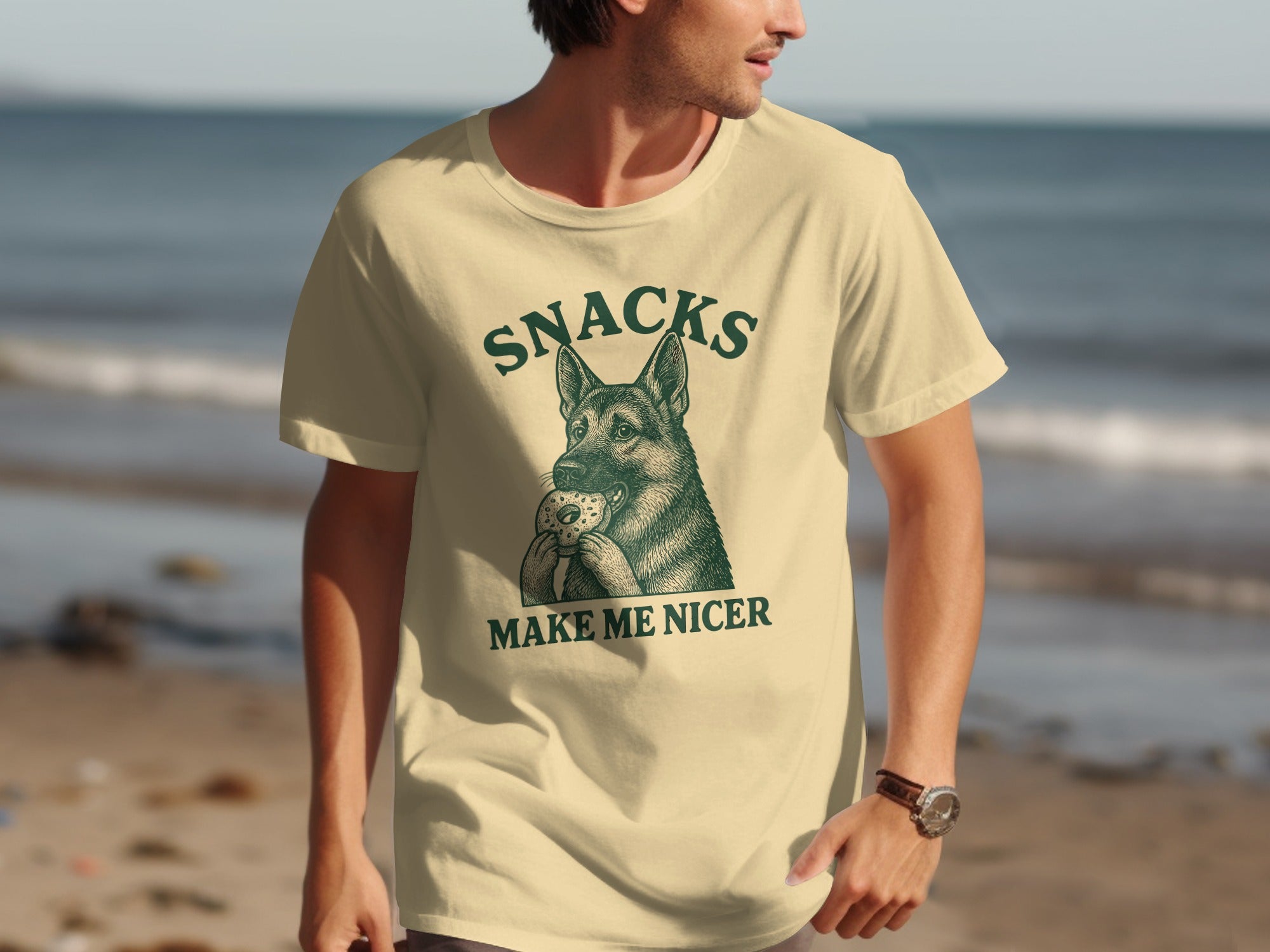 Snacks Make Me Nicer Graphic T-shirt product