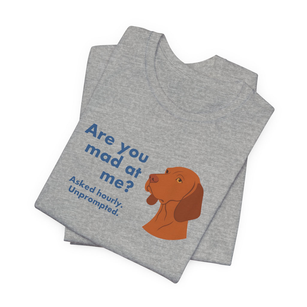 Vizsla Are You Mad at Me Tee
