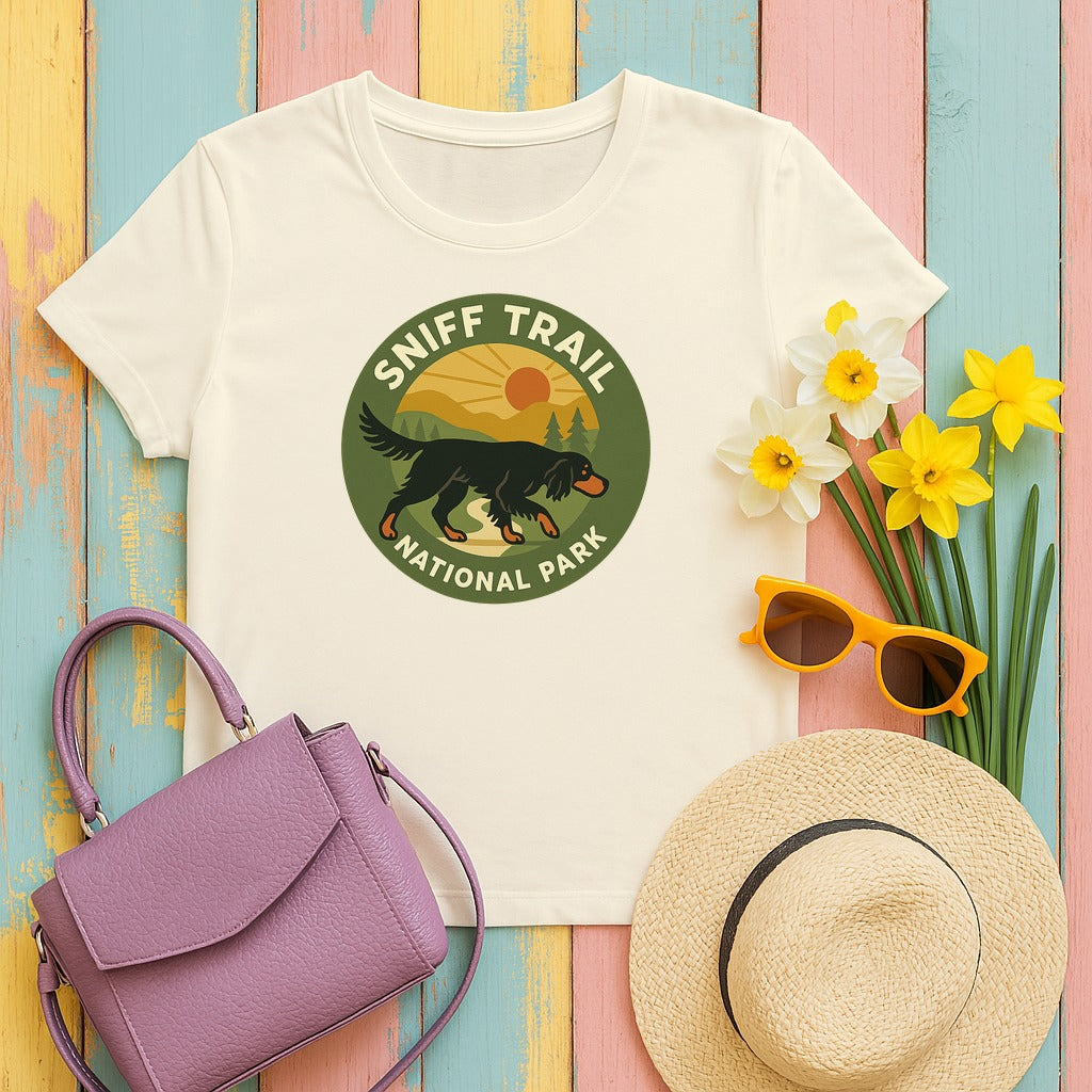 Gordon Sniff Trail National Park Tee in Natural