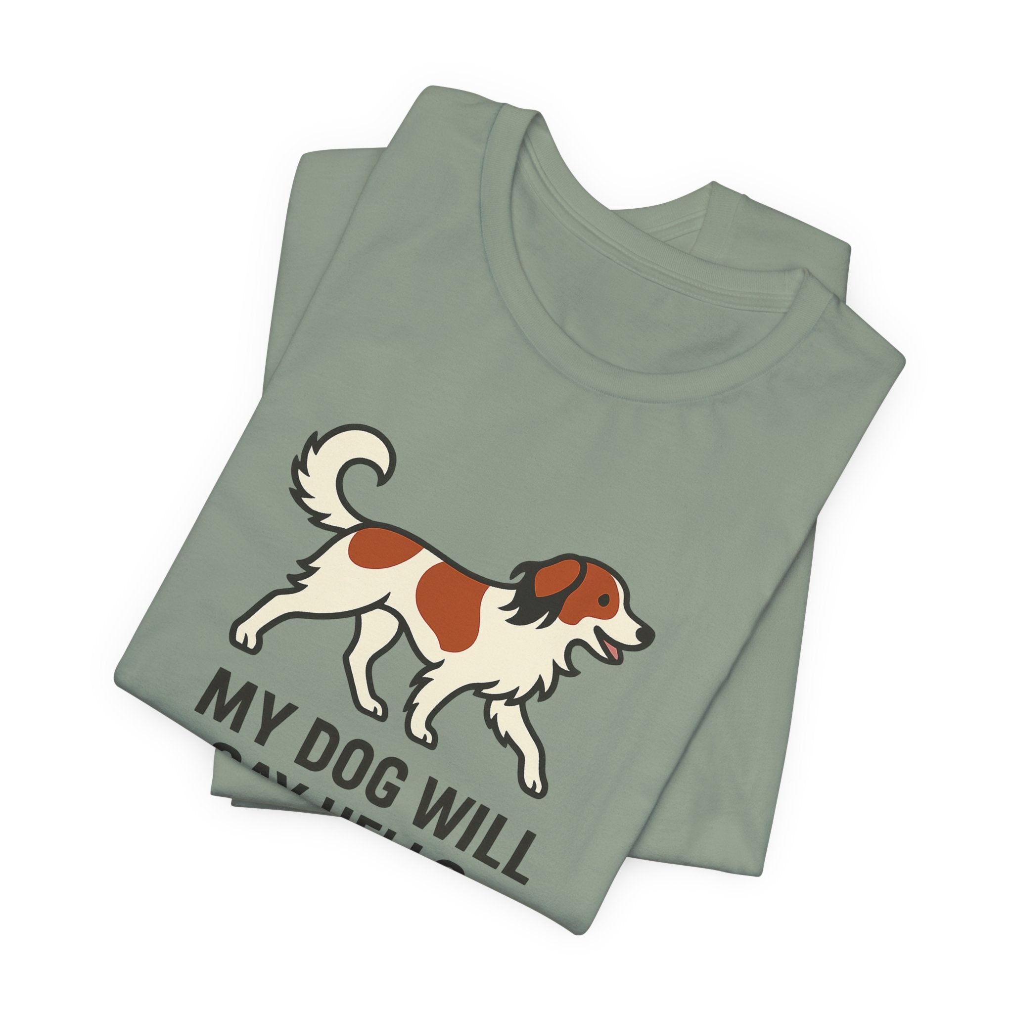 Kooikerhondje Comes Straight Back Tee
