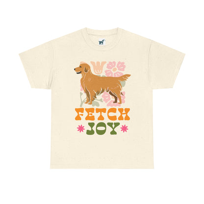 Fetch Joy Golden Retriever T Shirt