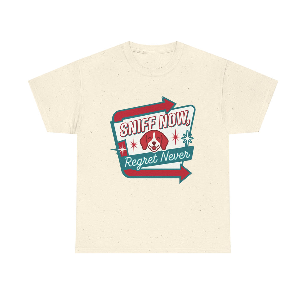 Sniff Now, Regret Never Retro Beagle T-Shirt