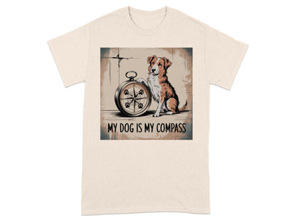My Dog is My Compass Graphic T-Shirt product