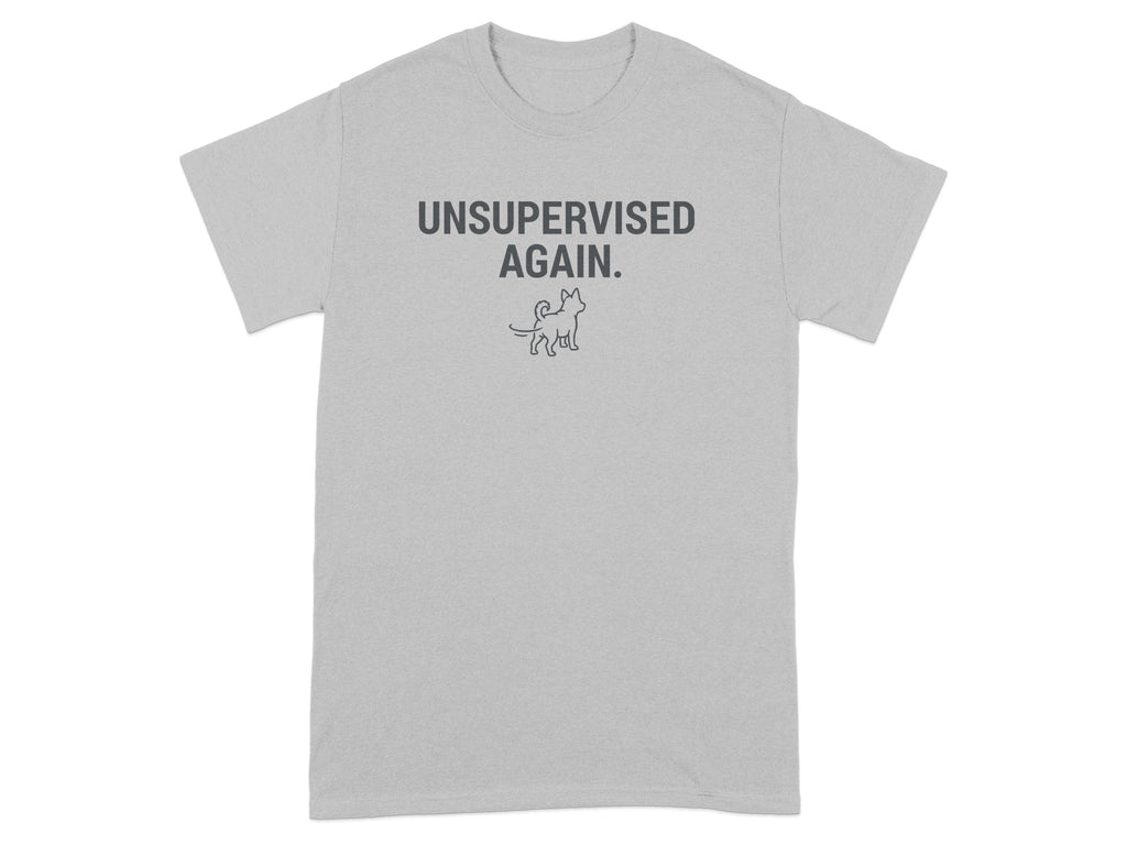 Unsupervised Again Funny Graphic T-Shirt for Casual Wear