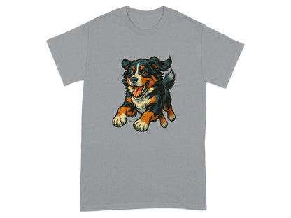 Happy Running Dog Graphic T-shirt product
