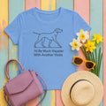 Another Vizsla T-Shirt in Carolina Blue