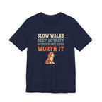Bracco Italiano Slow Walks Deep Loyalty Tee