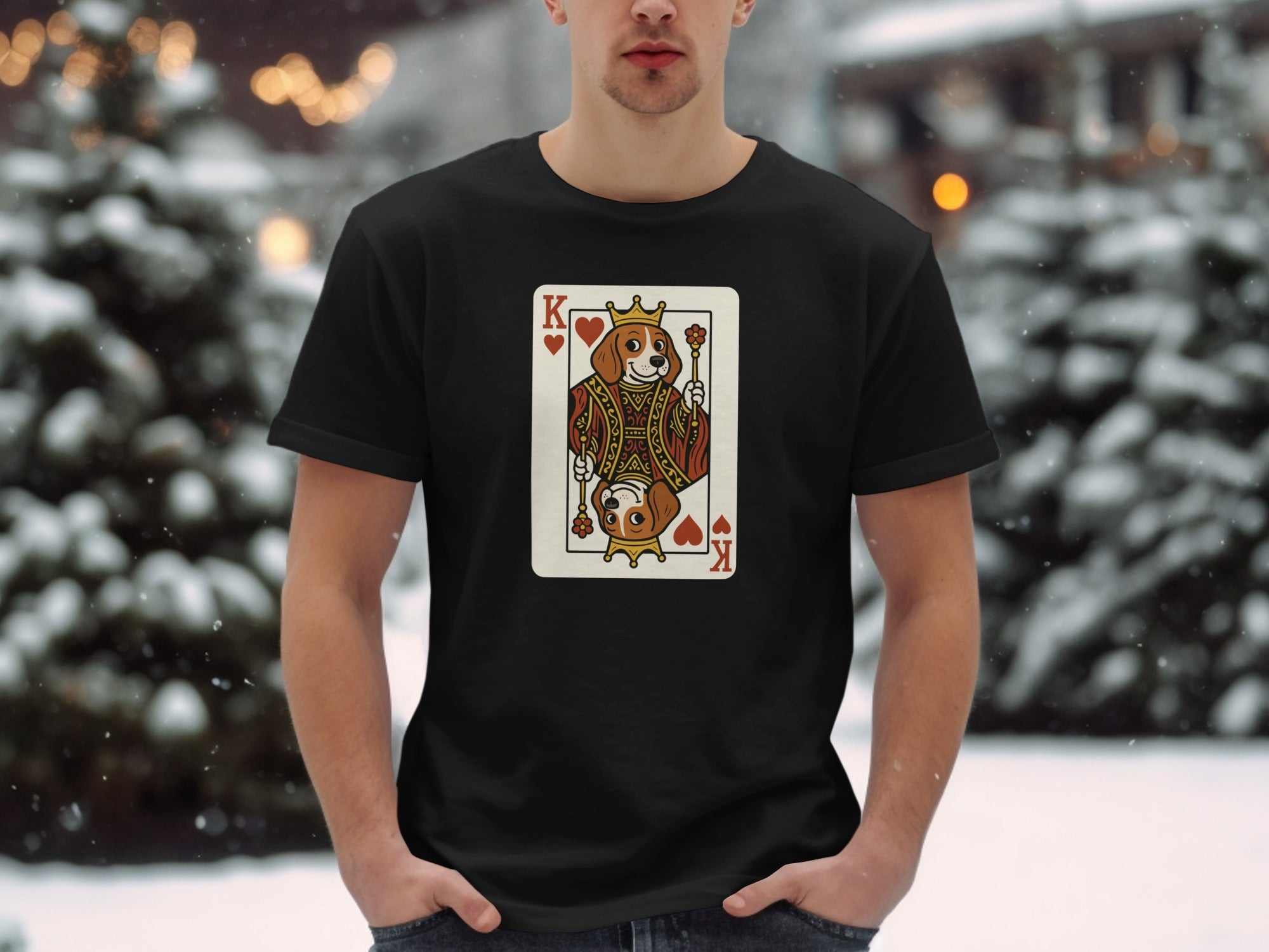 King of Hearts Royal Panda Graphic Tee Product