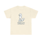Happy Is My Resting Face - Funny Poodle Tee