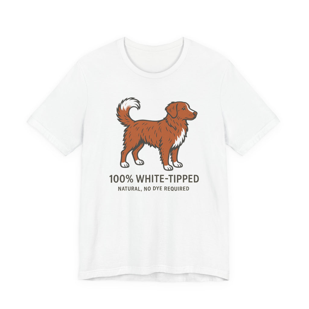 Nova Scotia Duck Tolling Retriever White-Tipped Tail Tee