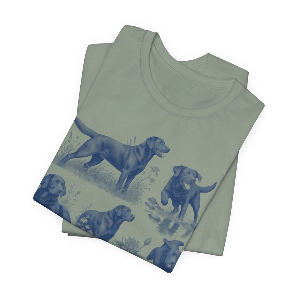 Indigo Labrador Collage T-Shirt