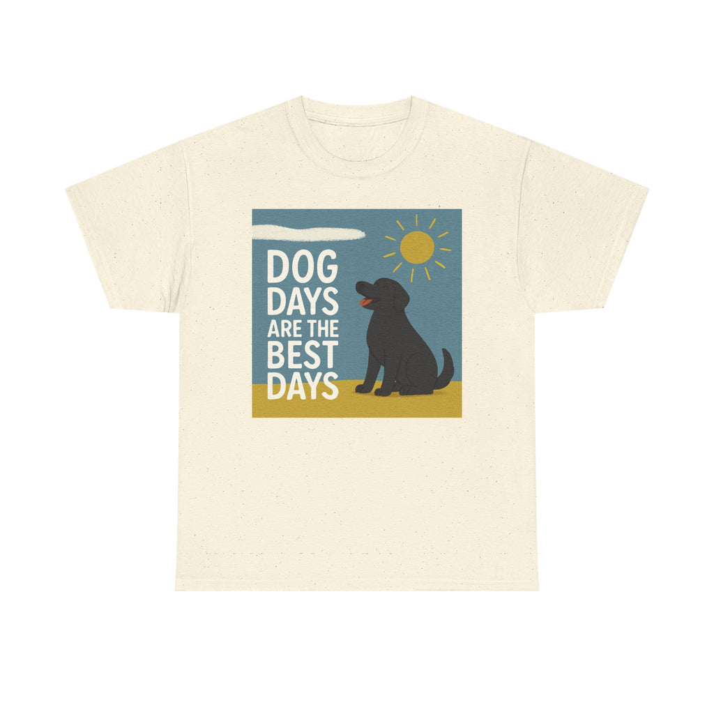Dog Days Happy Black Lab T-Shirt