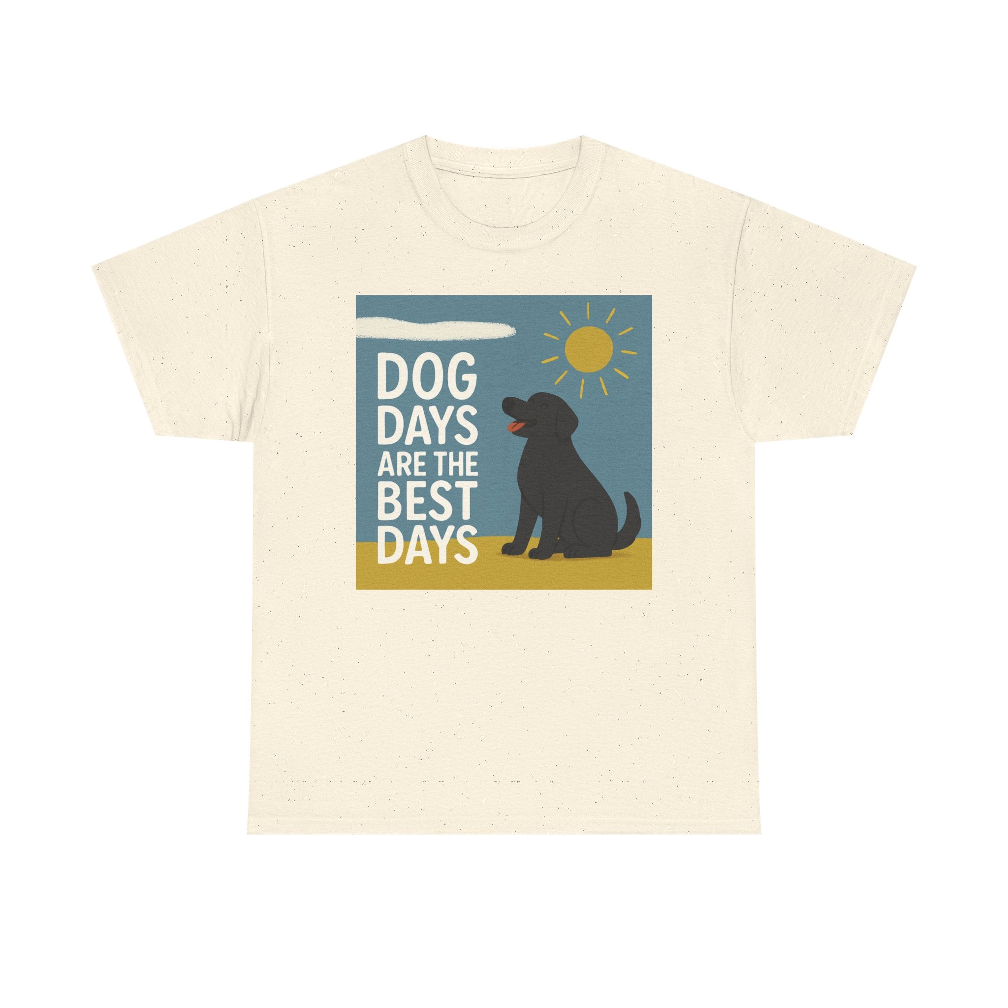 Dog Days Happy Black Lab T-Shirt