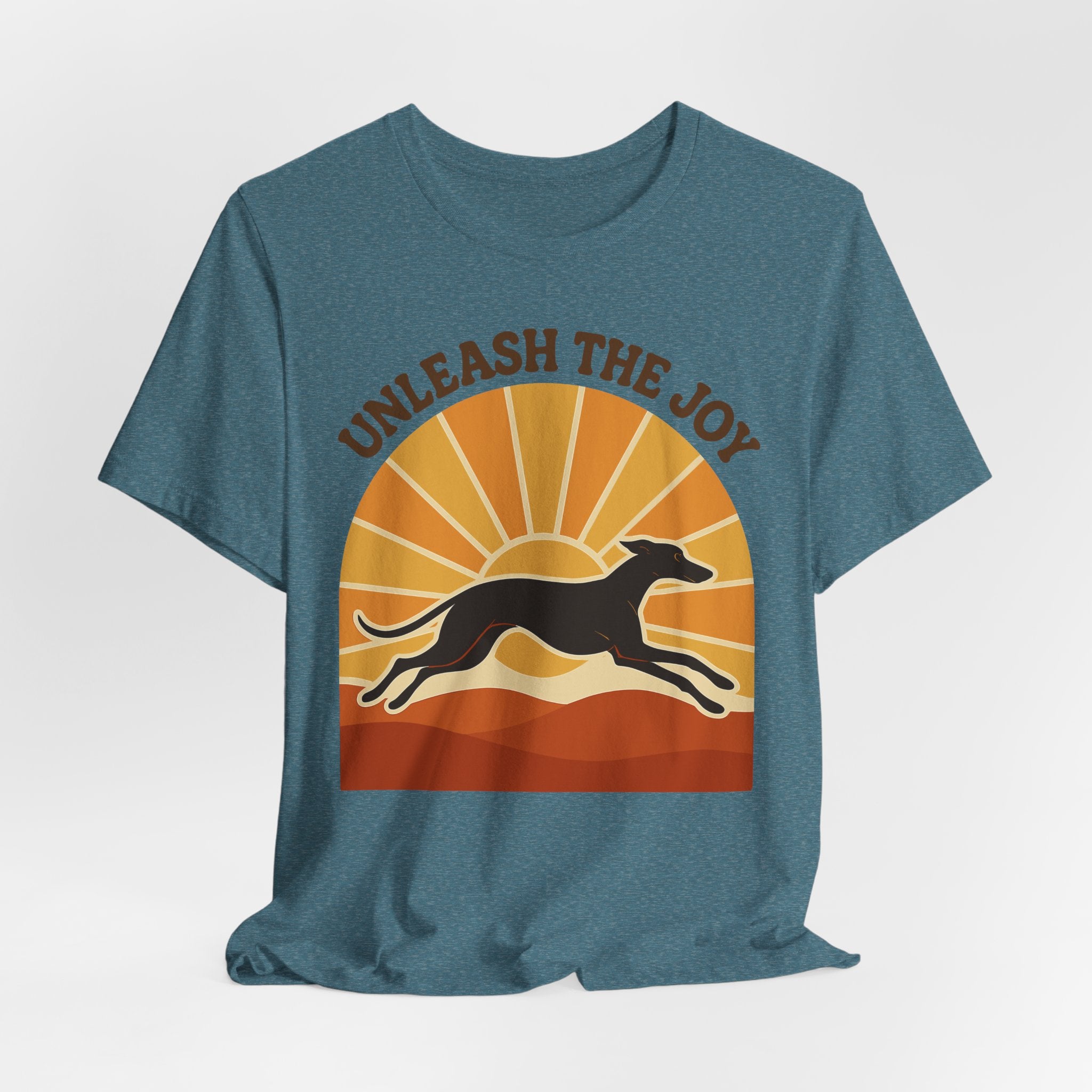 Greyhound Unleash the Joy Tee