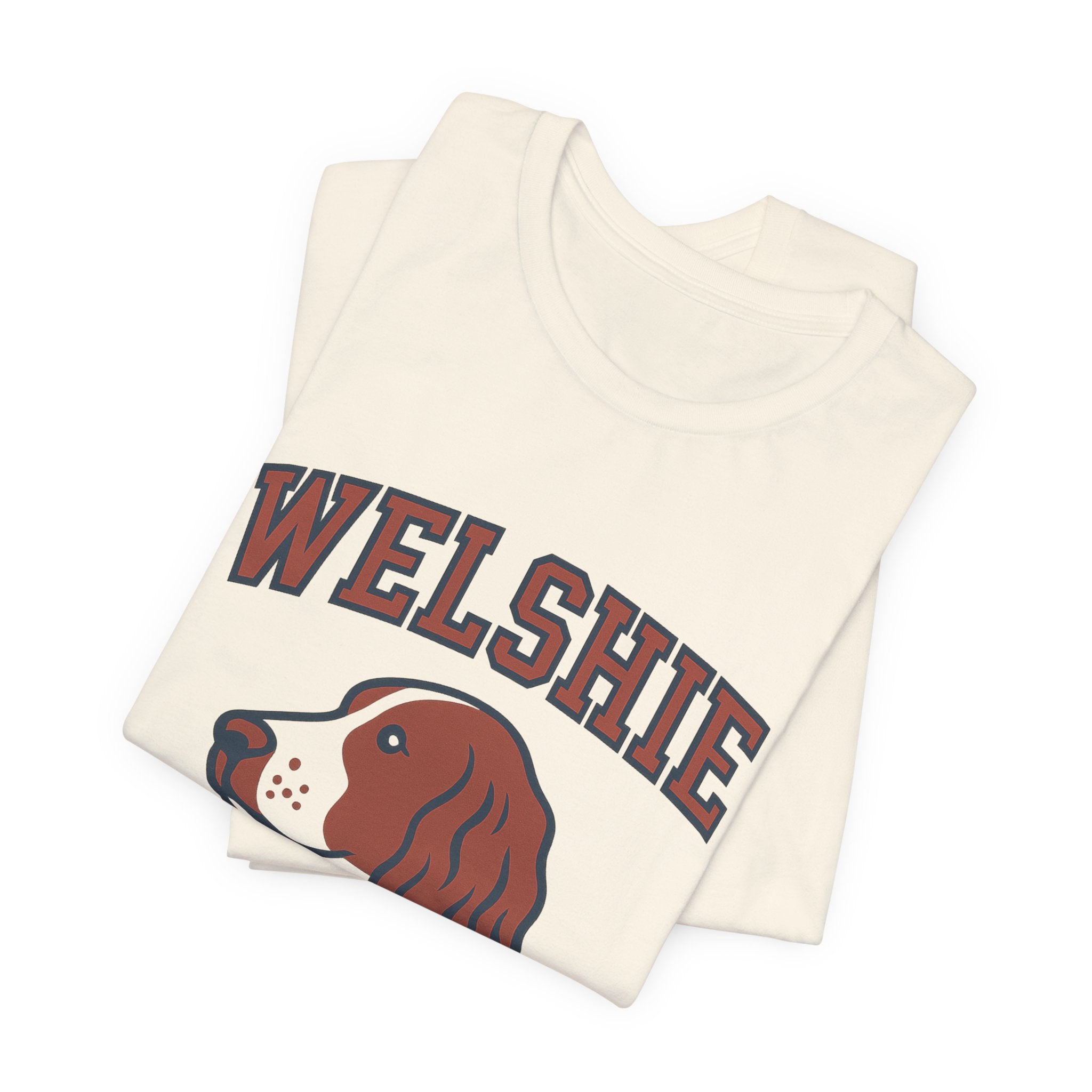 Welsh Springer Spaniel Welshie Varsity Tee