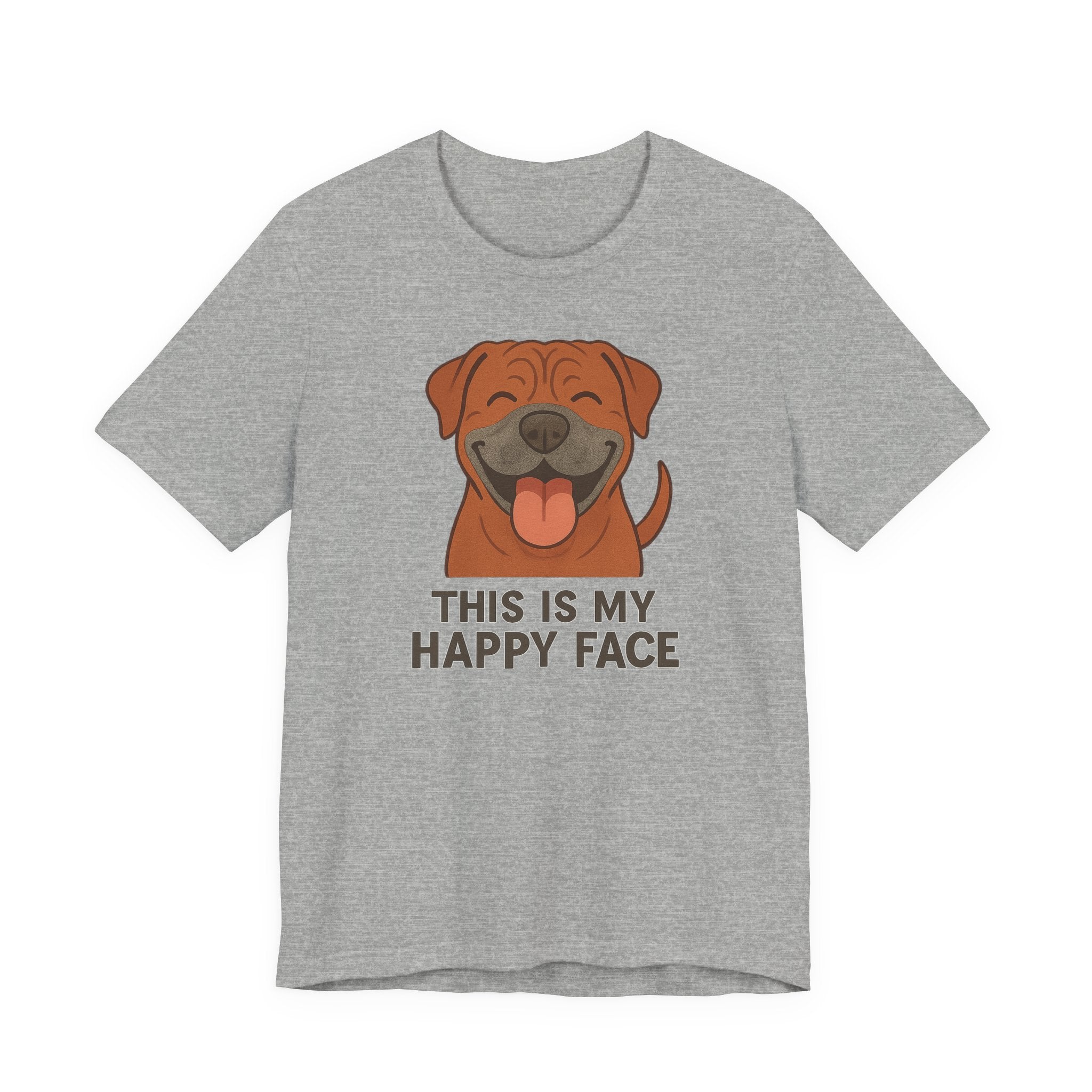 Cane Corso This Is My Happy Face t-shirt, view 6