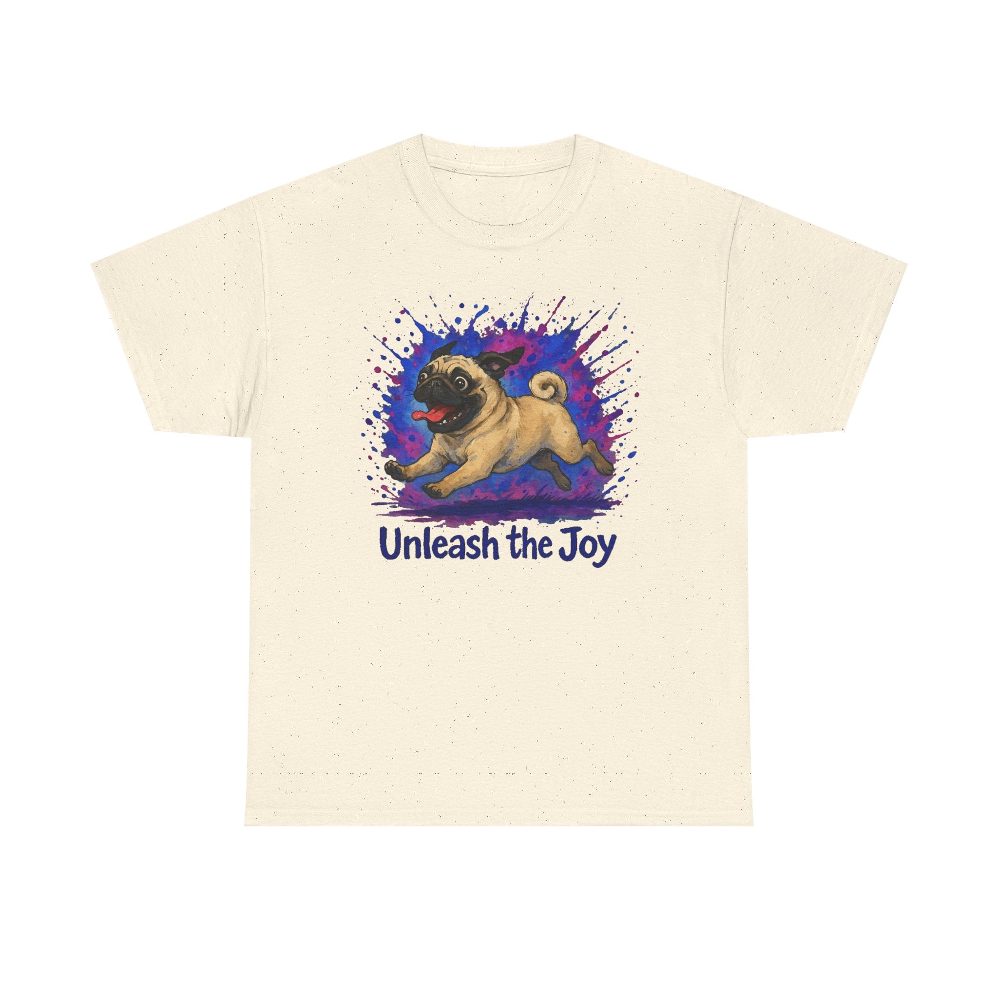 Joyful Pug Splash T-Shirt