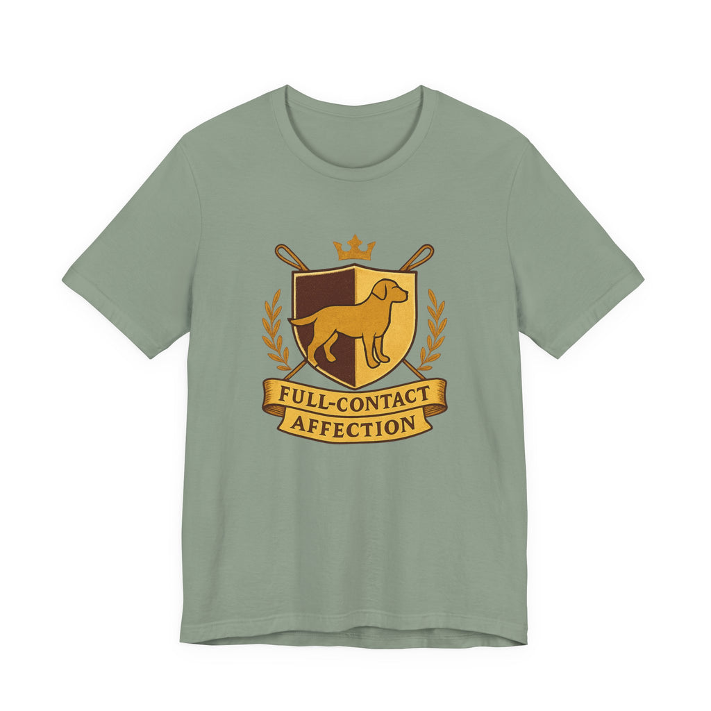 Chocolate Lab Full-Contact Affection Tee