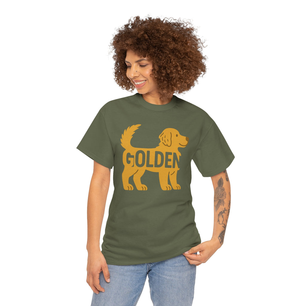 Playful Golden Retriever T-shirt