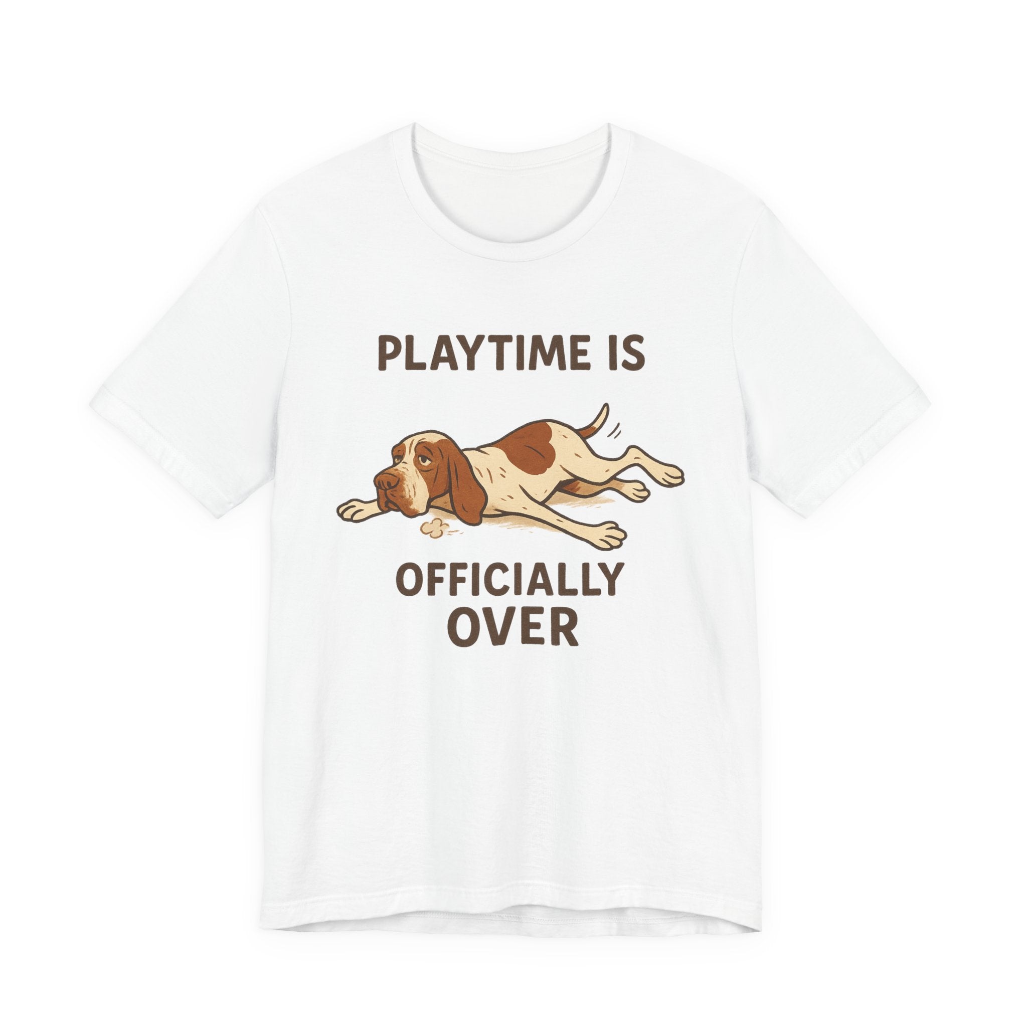 Bracco Italiano Playtime Is Over Tee