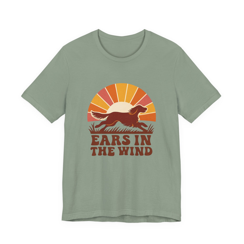 Irish Setter Ears in the Wind Tee