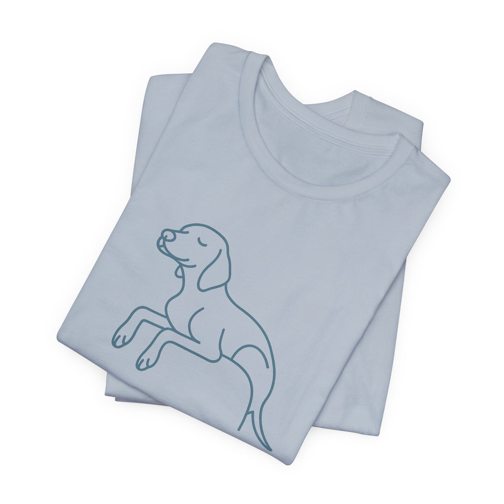 Vizsla Sixty Pounds of Lapdog Tee