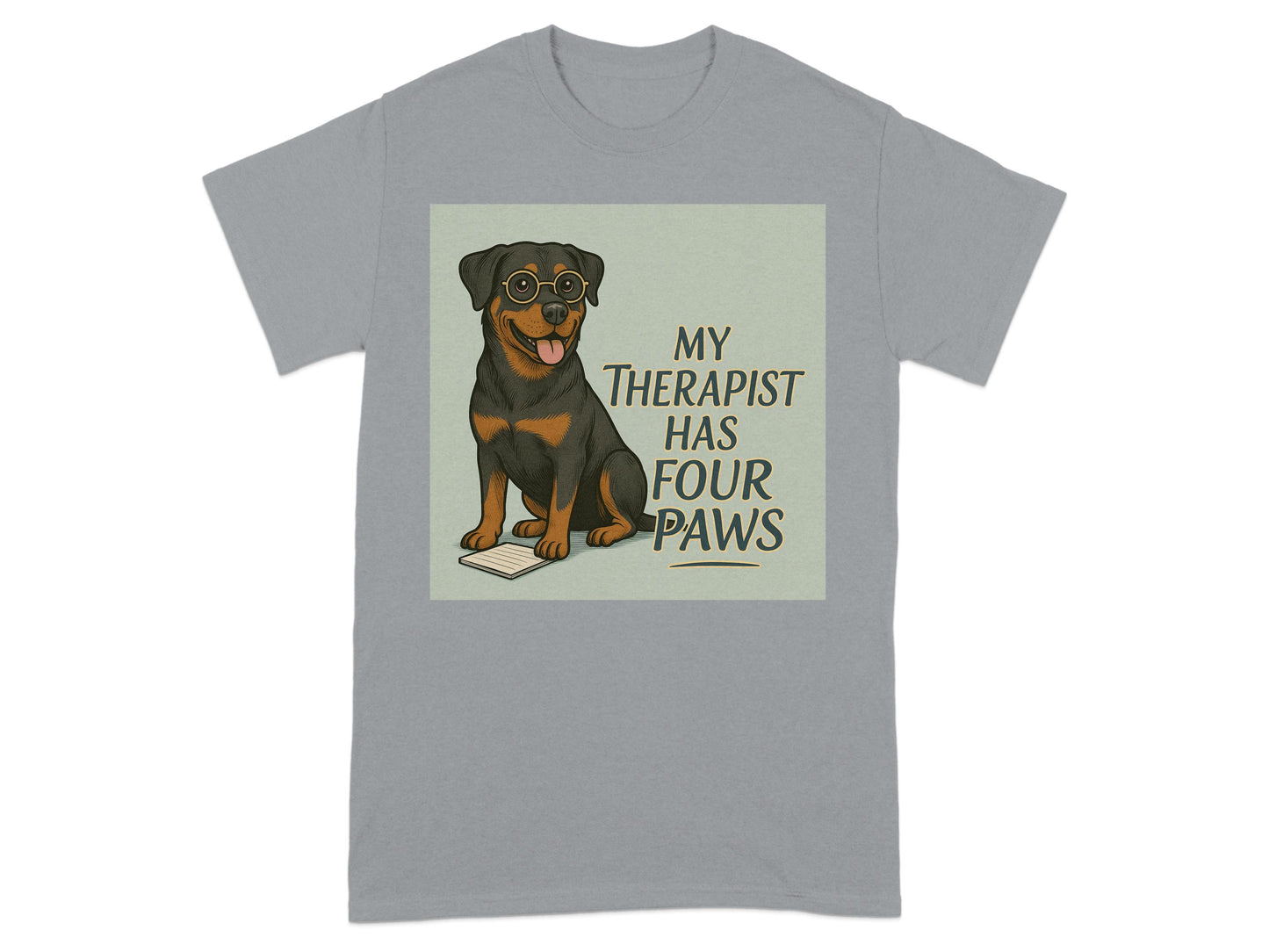 My Therapist Has Four Paws Graphic T-shirt product