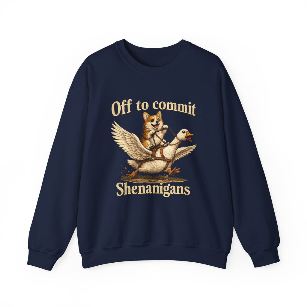 Corgi & Goose Shenanigans Graphic Sweatshirt