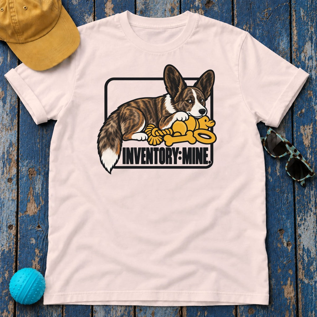 Inventory Mine Corgi T-Shirt — Soft Pink