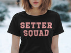Setter Squad comfortable casual tee for volleyball fans
