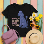 The Therapy Poodle t-shirt